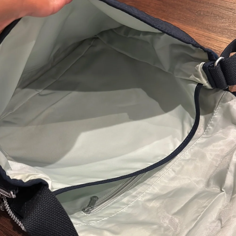 Kipling Navy Messenger Bag with Charm